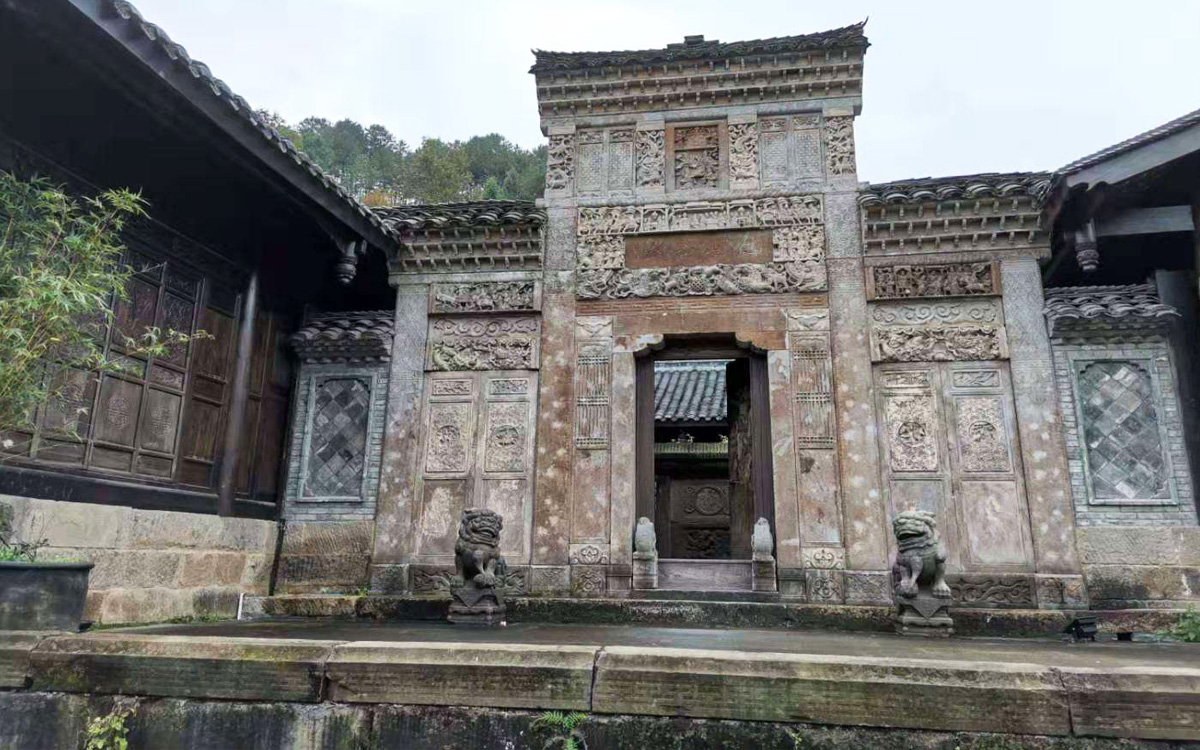 青木川瞿家大院