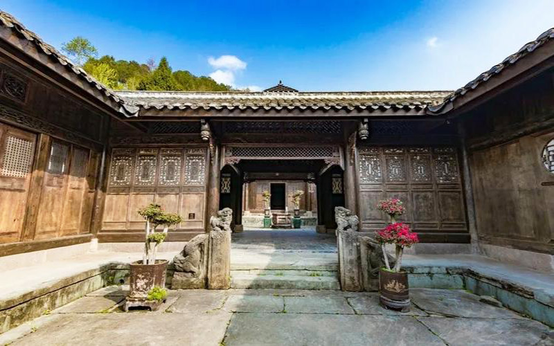 青木川瞿家大院